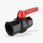 PVC KÜRESEL VANA (DİŞLİ) JETPLASPVC KÜRESEL VANA (DİŞLİ)   (1 1/2 )  (50) CMRCMR - POELSANPVC KÜRESEL VANA (DİŞLİ) JETPLAS