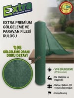 EXTRA GÖLGELEME FİLESİ  %95 - 115 GR/M2