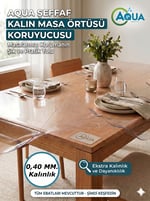 ŞEFFAF PVC MİKA - 0,40 MM. KALINLIK