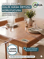 ŞEFFAF PVC MİKA - 1,20 MM. KALINLIK