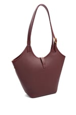 1246 Kadın Omuz Çantası Mini Rolax Bordo-Bordo