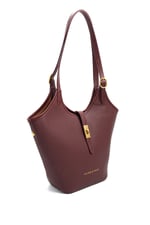 1246 Kadın Omuz Çantası Mini Rolax Bordo-Bordo