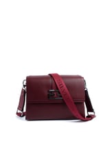 Silver & Polo SP1009 Kadın Çapraz Çanta Düz Bordo