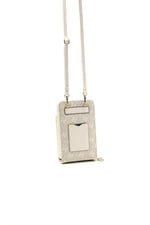 Silver & Polo SP1011 Kadın Telefon Çantası Monogram Taş-Kemik