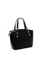 Silver & Polo SP1021 Kadın El Çantası Fashion Siyah-Rugan Siyah