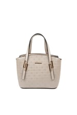 Silver & Polo SP1021 Kadın El Çantası Logolu Bej-S.Bej