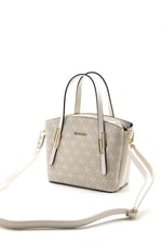 Silver & Polo SP1021 Kadın El Çantası Monogram Taş-Kemik