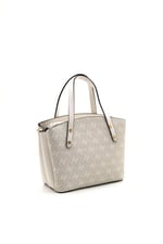 Silver & Polo SP1021 Kadın El Çantası Monogram Taş-Kemik