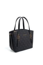 Silver & Polo SP1021 Kadın El Çantası Monogram Siyah
