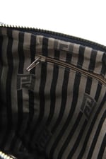 Silver & Polo SP1034 Kadın Portföy & Clutch Kapitone V Rugan Siyah