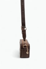Silver & Polo SP1078 Kadın Çapraz Çanta Monogram Kahve