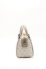 Silver & Polo SP1091 Kadın El Çantası Monogram Bej-Kum