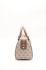 Silver & Polo SP1091 Kadın El Çantası Monogram Pembe-Somon