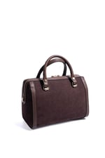 Silver & Polo SP1091 Kadın El Çantası Süet Kahve