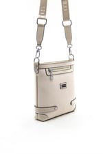 Silver & Polo SP1120 Kadın Çapraz Çanta Petek Bej-Bej