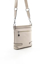 Silver & Polo SP1120 Kadın Çapraz Çanta Petek Bej-Bej