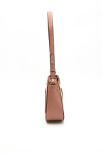 Silver & Polo SP1132 Kadın Çapraz Çanta Monogram Pembe-Somon