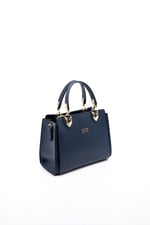 Silver & Polo SP1133 Kadın El Çantası Düz Lacivert