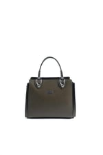 Silver & Polo SP1133 Kadın El Çantası Düz Zeytuni