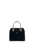 Silver & Polo SP1133 Kadın El Çantası Fashion Siyah-Rugan Siyah