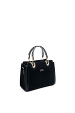 Silver & Polo SP1133 Kadın El Çantası Fashion Siyah-Rugan Siyah