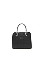 Silver & Polo SP1133 Kadın El Çantası Logolu Siyah