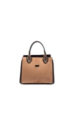Silver & Polo SP1133 Kadın El Çantası Süet Taba-Kahve