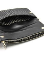 Silver & Polo SP1134 Kadın Portföy & Clutch Kapitone V Beyaz