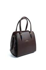 Silver & Polo SP1136 Kadın El Çantası Düz Kahve
