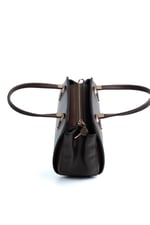 Silver & Polo SP1136 Kadın El Çantası Düz Kahve