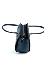 Silver & Polo SP1136 Kadın El Çantası Logolu Lacivert
