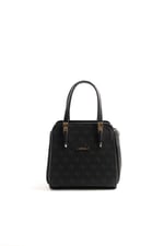 Silver & Polo SP1136 Kadın El Çantası Monogram Siyah