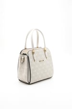 Silver & Polo SP1136 Kadın El Çantası Monogram Taş-Kemik