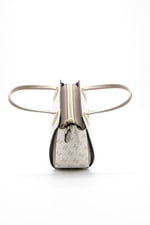 Silver & Polo SP1136 Kadın El Çantası Monogram Bej-Kum