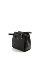 Silver & Polo SP1136 Kadın El Çantası Monogram Siyah