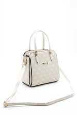 Silver & Polo SP1136 Kadın El Çantası Monogram Taş-Kemik