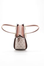 Silver & Polo SP1136 Kadın El Çantası Monogram Pembe-Somon