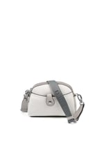 Silver & Polo SP1144 Kadın Çapraz Çanta Petek Beyaz-A.Gri