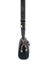Silver & Polo SP1144 Kadın Çapraz Çanta Monogram Siyah