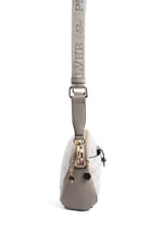 Silver & Polo SP1144 Kadın Çapraz Çanta Monogram Bej-Kum