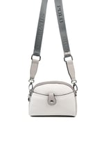 Silver & Polo SP1144 Kadın Çapraz Çanta Petek Beyaz-A.Gri