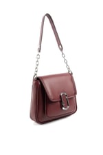 Silver & Polo SP1147 Kadın Omuz Çantası Düz Bordo