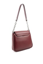 Silver & Polo SP1147 Kadın Omuz Çantası Düz Bordo