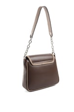 Silver & Polo SP1147 Kadın Omuz Çantası Düz Kahve-Vizon