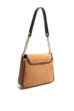 Silver & Polo SP1147 Kadın Omuz Çantası Süet Taba-Kahve