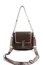 Silver & Polo SP1147 Kadın Omuz Çantası Düz Kahve-Vizon