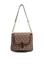 Silver & Polo SP1147 Kadın Omuz Çantası Monogram Kahve
