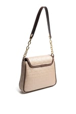 Silver & Polo SP1147 Kadın Omuz Çantası Logolu Nut-Kahve