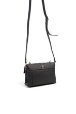 Silver & Polo SP1148 Kadın Çapraz Çanta Monogram Siyah