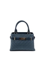 Silver & Polo SP1149 Kadın El Çantası Logolu Lacivert